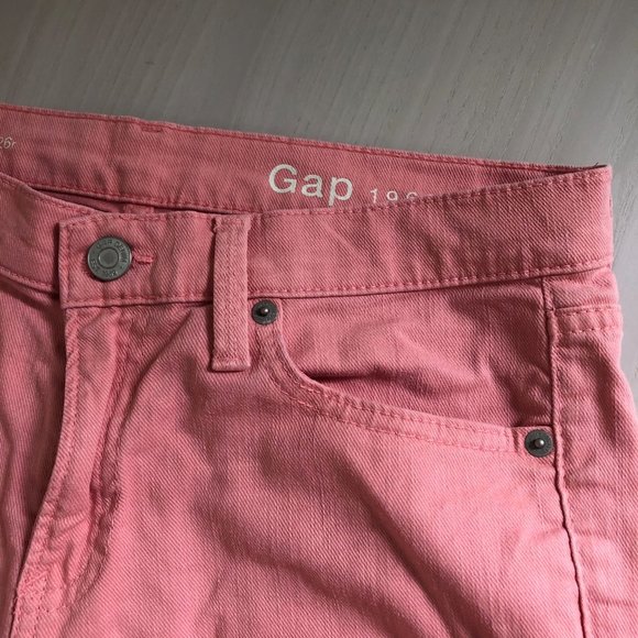 GAP 1969 Coral Pink Jeans - Picture 4 of 9